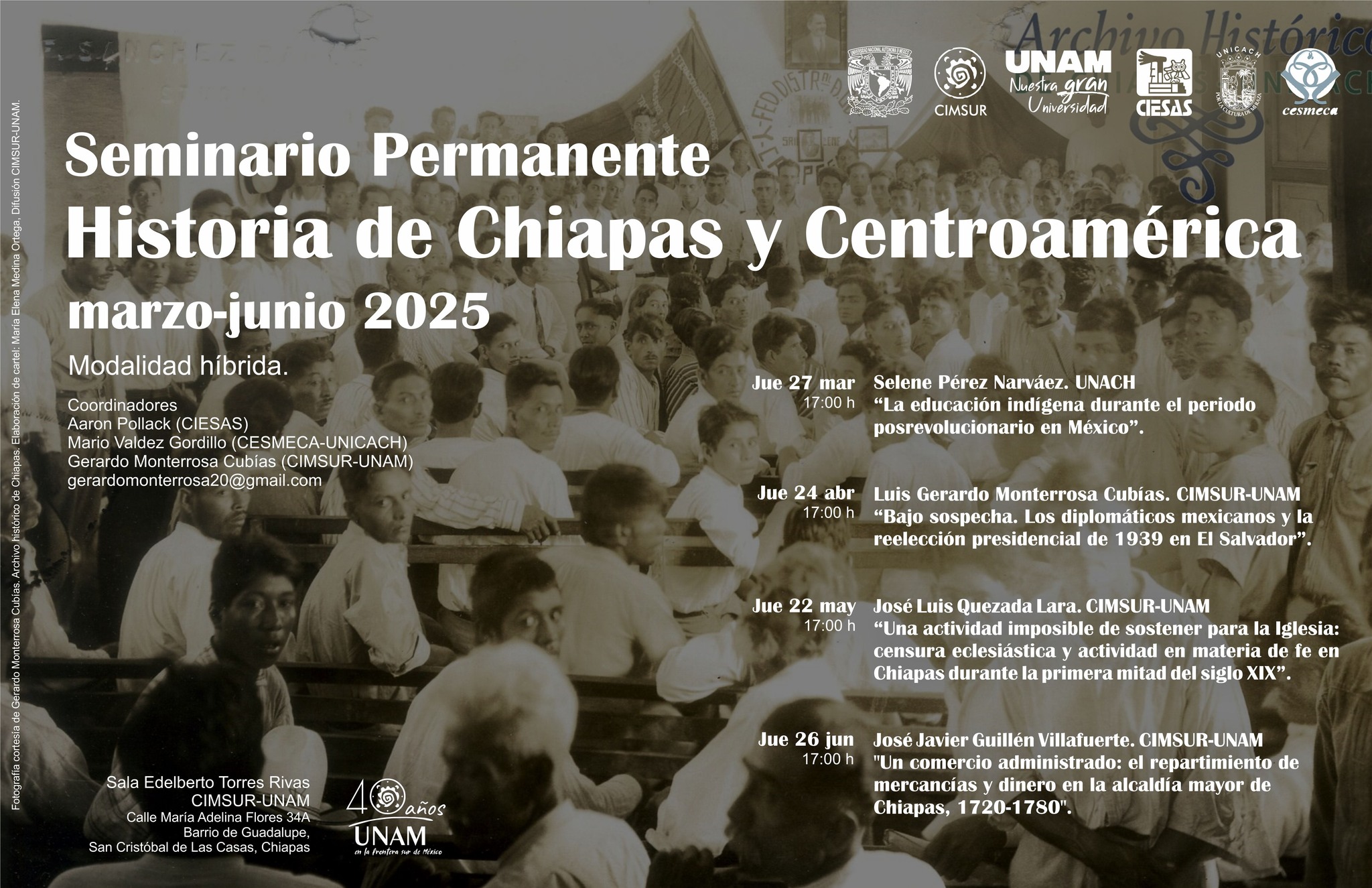 Agenda seminario